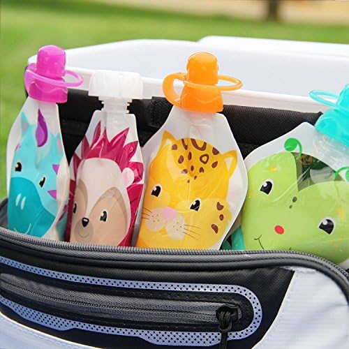 ChooMee Reusable Baby Food Pouches | BPA Free | Refillable Toddler Squeeze - Image 5