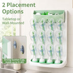 Vertical Baby Bottle Drying Rack, Space-Saving Countertop Dryer, Holds 12 - Image 7