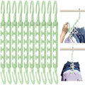 Wonder Hanger Max Space Saving Hangers, 360° Hooks, Pastel Green by WONDERHANGER
