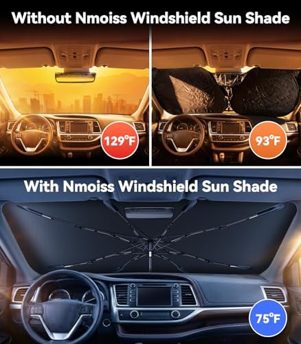 Nmoiss Windshield Sun Shade Umbrella - Image 2