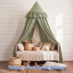 SmoothNovelty Gingham Plaid Bed Canopy - Image 5