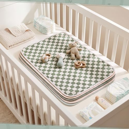 Hahafelt 5 Pcs Waterproof Changing Pad Liner - Image 4