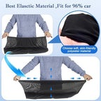 Car Front Side Window Shades, 2 Pack Breathable Mesh Car Window Screens Sun - Image 4