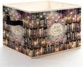 Fantasy Enchanted Bookshelf Storage Bins Box by Unknown