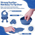 Silicone Baby Feeding Set, Miicasa Baby Led Weaning Supplies Kit - Image 2