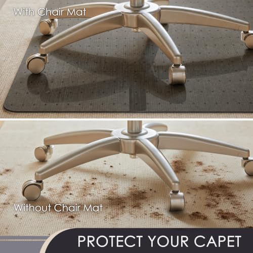 Kuyal Office Chair Mat for Carpet - Image 3