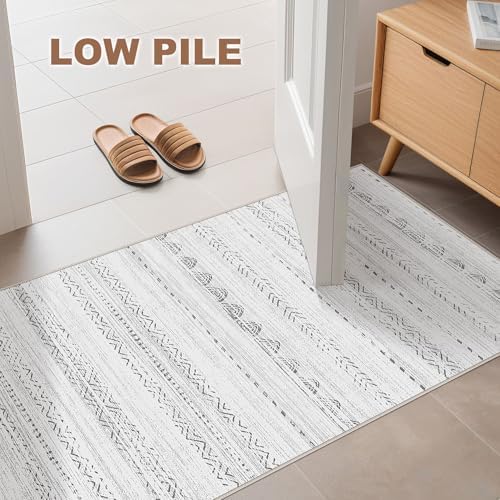 Nakagishi Boho 2x4 Washable Area Rug Non Slip Carpet - Image 6