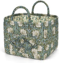 Floral Fabric Storage Basket Car Interior Storage Basket Underwear Sundries by CEUTNIZ
