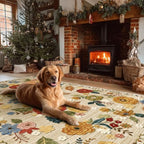 6x9 Area Rug for Living Room: Washable Bedroom Rug Non Slip Low Pile Carpet - Image 6