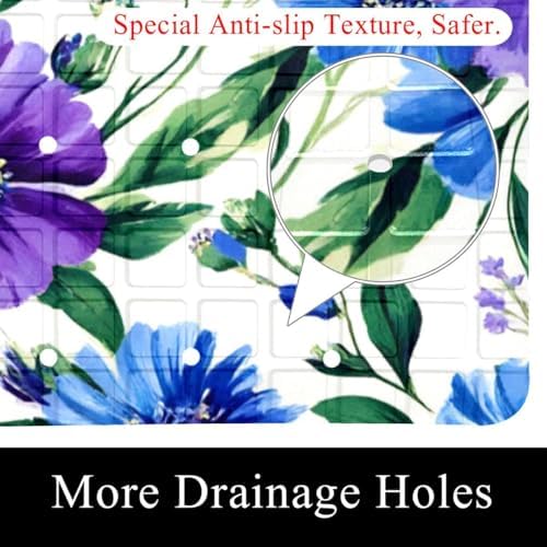 Shower Mat Non Slip 26.8 x 15.1 Inches, Non Slip Bath Mat - Image 2