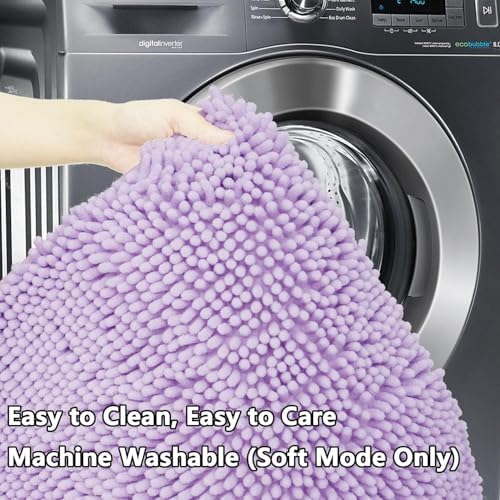 BOANKODU Toilet Rugs U-Shaped, Machine Washable, Bath Mats - Image 6