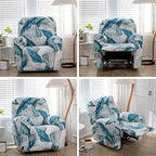 Recliner Chair Covers 4-Pieces Recliner Slipcovers Lazy Boy Chair Covers - Image 4
