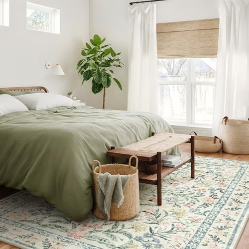 Wonnitar Boho Washable Rug 8x10, Large Area Rug - Image 6