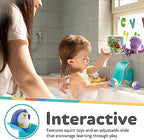 Nuby Penguin Slide Bath Toy Play Set - Image 3