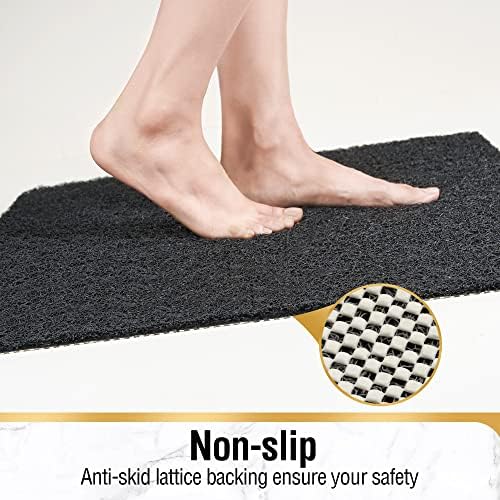 HITSLAM Non Slip Bathtub Mat 40 x 20 Inch, Extra Long Bath Mat - Image 6