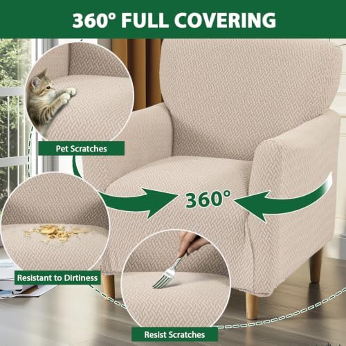 Stretch Chair Covers Armchair Slipcovers - Image 6