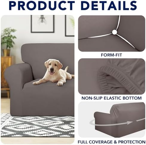 PureFit Waterproof Oversized Couch Cover Slipcovers - Image 4