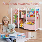 BBLIKE Kids Bookshelf and Toy Storage Organizer - Image 4