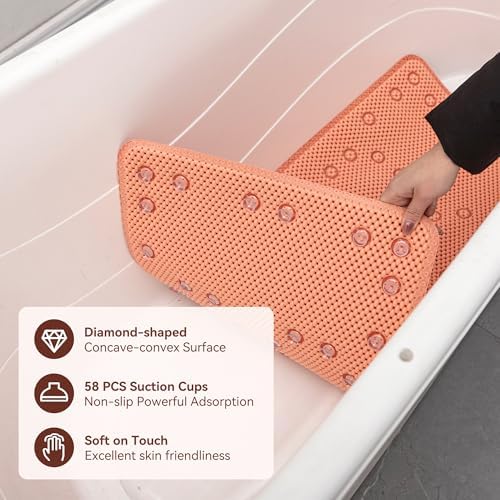 Bathtub Mat Non Slip, Soft Foam Bath Mat - Image 2