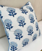 Marigold Floral Print 20x20 Throw Pillow Cover - Image 3