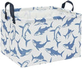 Rectangular Shark Basket Kids Baby Storage Basket Cute Kids Toy Storage Bin by TIBAOLOVER