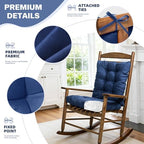 Dark Grey Rocking Chair Cushion - Image 3