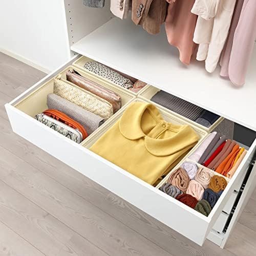 12 Pack Drawer Organizers for Clothing, Foldable Clothes Storage Box Closet - Image 7