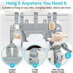 ROYAL RUSU Premium Hanging Diaper Caddy Organizer – Nursery Storage Caddy - Image 5