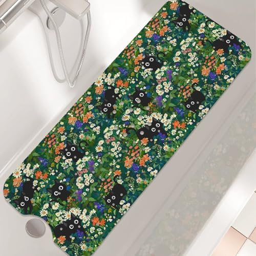 Non Slip Bathtub Mat, Cat Bath Mat - Image 2