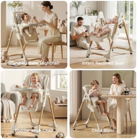 Baby High Chair for Babies and Toddlers 0-3 - Image 7