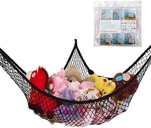 Toy Hammock for Stuffed Animals, Stuffed Animal Hammock Net Jumbo Plush Toy by KOHUIJOO