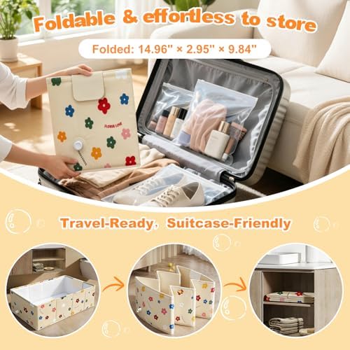 Baby Bathtub, 5-Layer Anti-Tear Foldable Toddler Bath Tub - Image 3