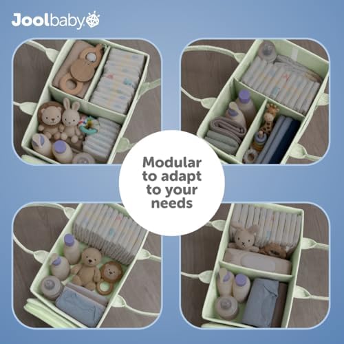 Jool Baby Tag-Along Diaper Caddy – Nursery Storage Organizer - Image 4