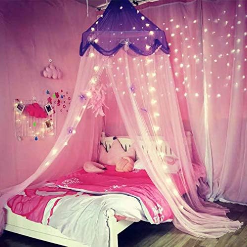 Bed Canopy with Lights, Bed Canopy by Nattey