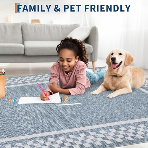 GarveeHome 4ft Washable Round Rug - Image 4