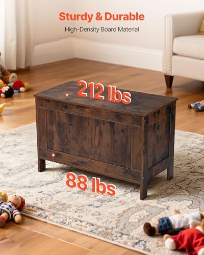 VEVOR Kids Storage Bench, Wooden Toy Box Chest, Large Storage Cabinet - Image 5