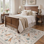 BESBLEE 10X14 Washable Area Rug - Image 2