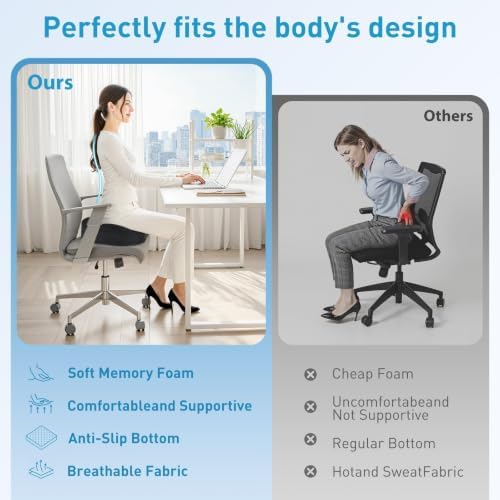 BlissTrends Memory Foam Seat Cushion - Image 6