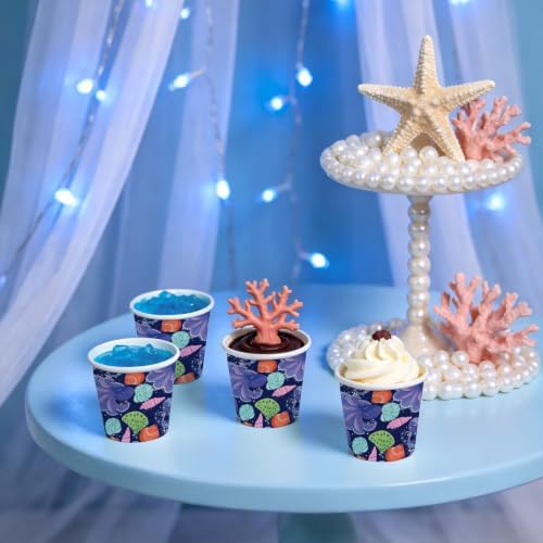 WRAPAHOLIC 3oz Octopus Shell Bathroom Cups - Image 3