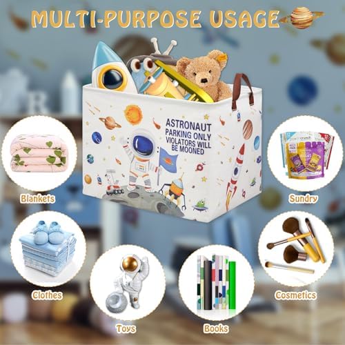 Outer Space Astronaut Nursery Basket - Image 5