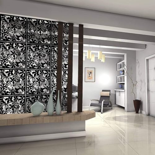 12＋4PCS KEIBIKEIDI Hanging Room Divider Screens Made of Environmentally PVC - Image 5