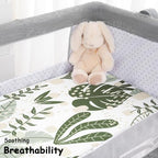 Yoofoss 3-Pack Bassinet Sheets for Boys Girls Universal Fit - Image 7