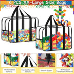 6 Pcs XXL Toy Storage Bags - Image 3