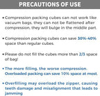 BAGAIL 4 Set/6 Set/8 Set Compression Packing Cubes Travel Accessories - Image 5