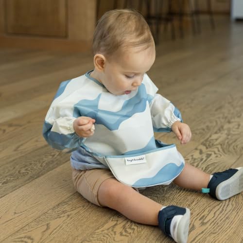 Tiny Twinkle Long Sleeve Bib for Babies&Toddlers|2-Pack Waterproof Smock Bib - Image 3