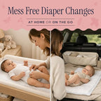 Peekapoo - The Original Disposable Baby Changing Pad Liners – 50 Pack - Image 5