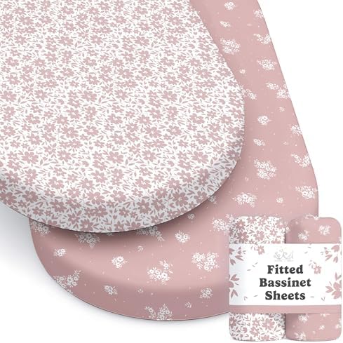 Sorrel + Fern Baby Bassinet Sheets 2-Pack by SorrelFern