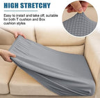 Water-Resistant Spandex Couch Cushion Covers, Stretch Sofa Settee Slipcover - Image 6
