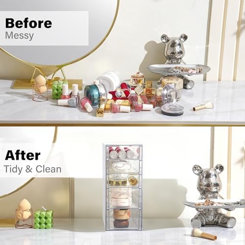 Prsildan Hair Accessories Organizer Acrylic Drawer - Image 4