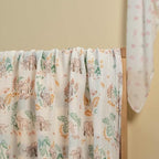 GLLQUEN BABY Muslin Swaddle Blankets 4Pk Receiving Blanket Large 35" x 40" - Image 4